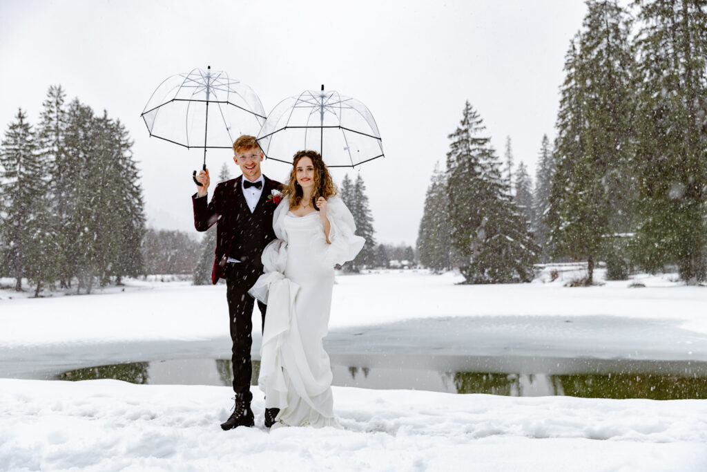 Chamonix Elopement Couple picture
