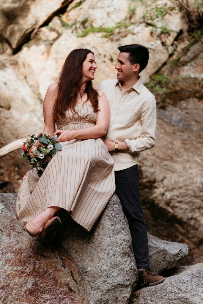 fun couple photo shoot