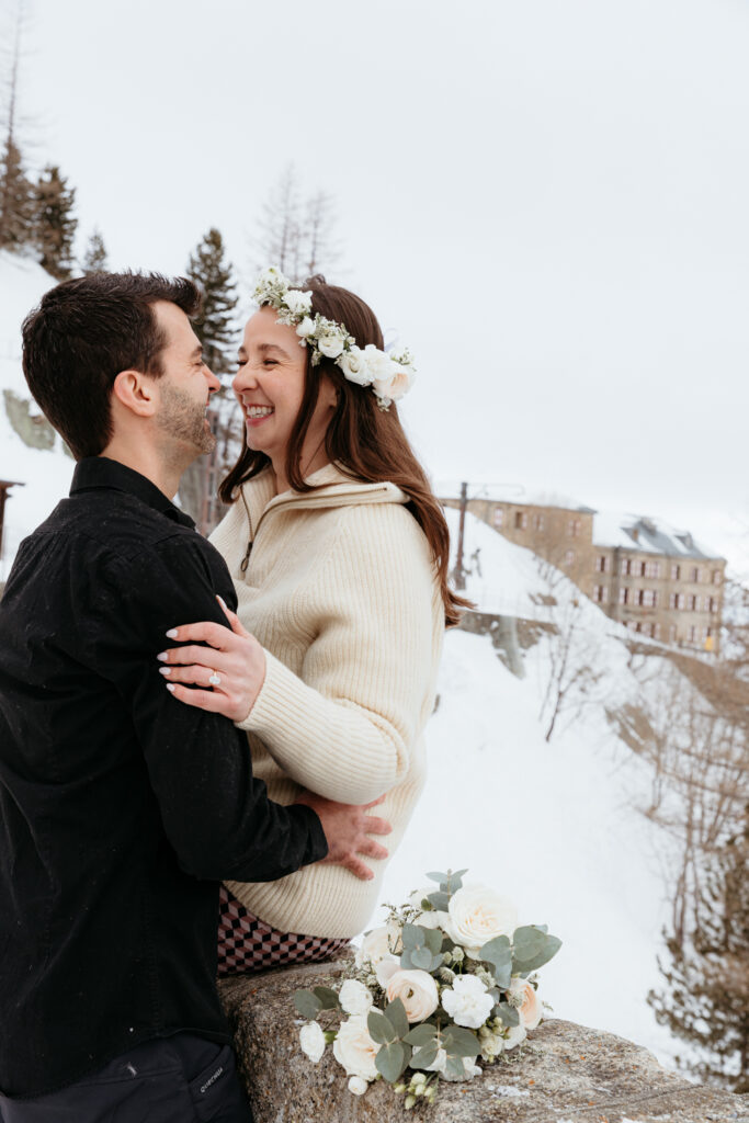 Elopement wedding in Chamonix