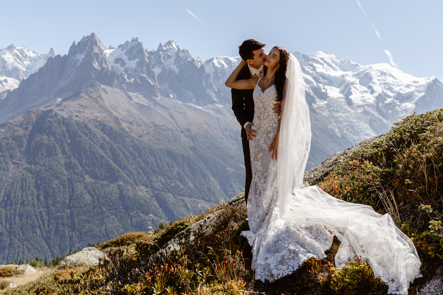 Magnifique mariage à Chamonix Mont Blanc