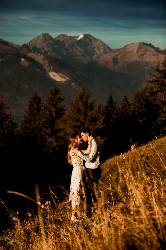 romantic photo shoot