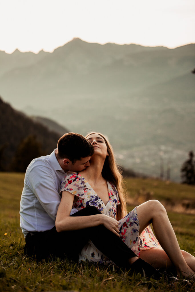 Couple in the mountain