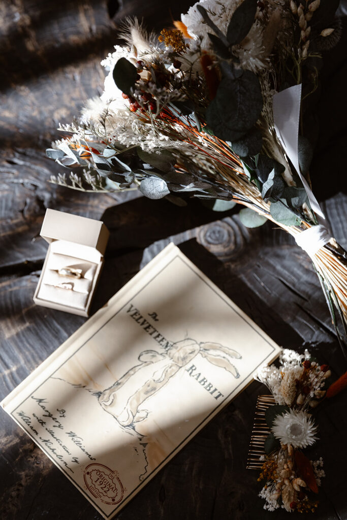 Chamonix mountain elopement couple wedding portrait