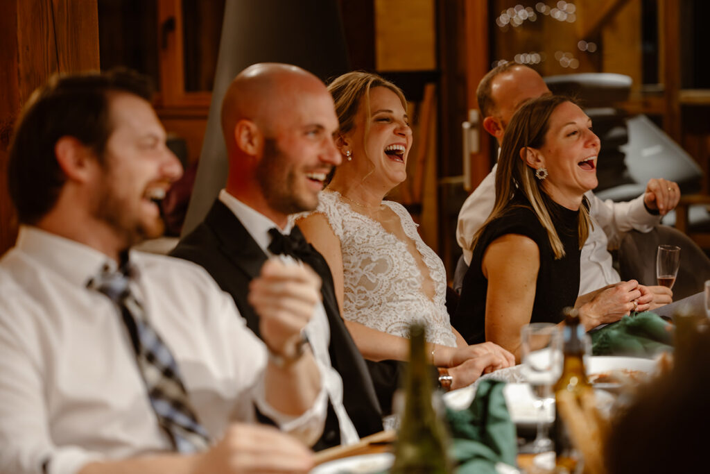 Scenic alpine elopement wedding photography