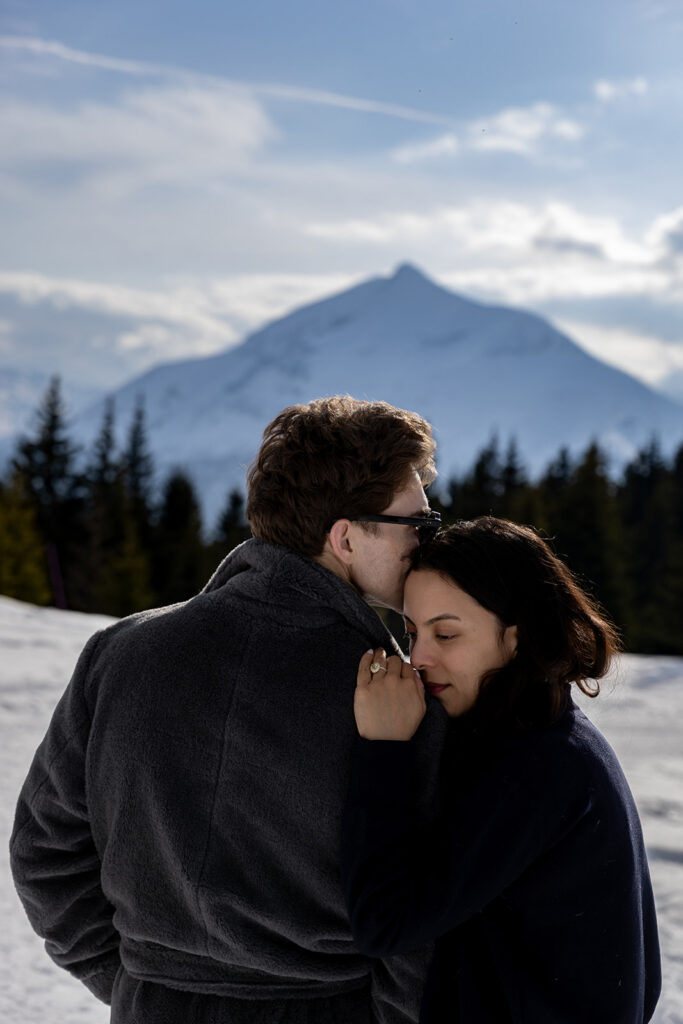 French Alps Chamonix proposal location