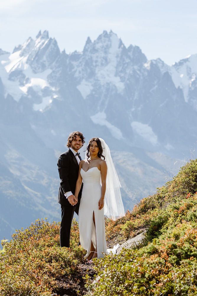 Couple photo shoot in the mountains
